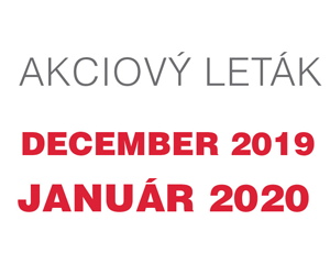 Akciový leták | December / Január